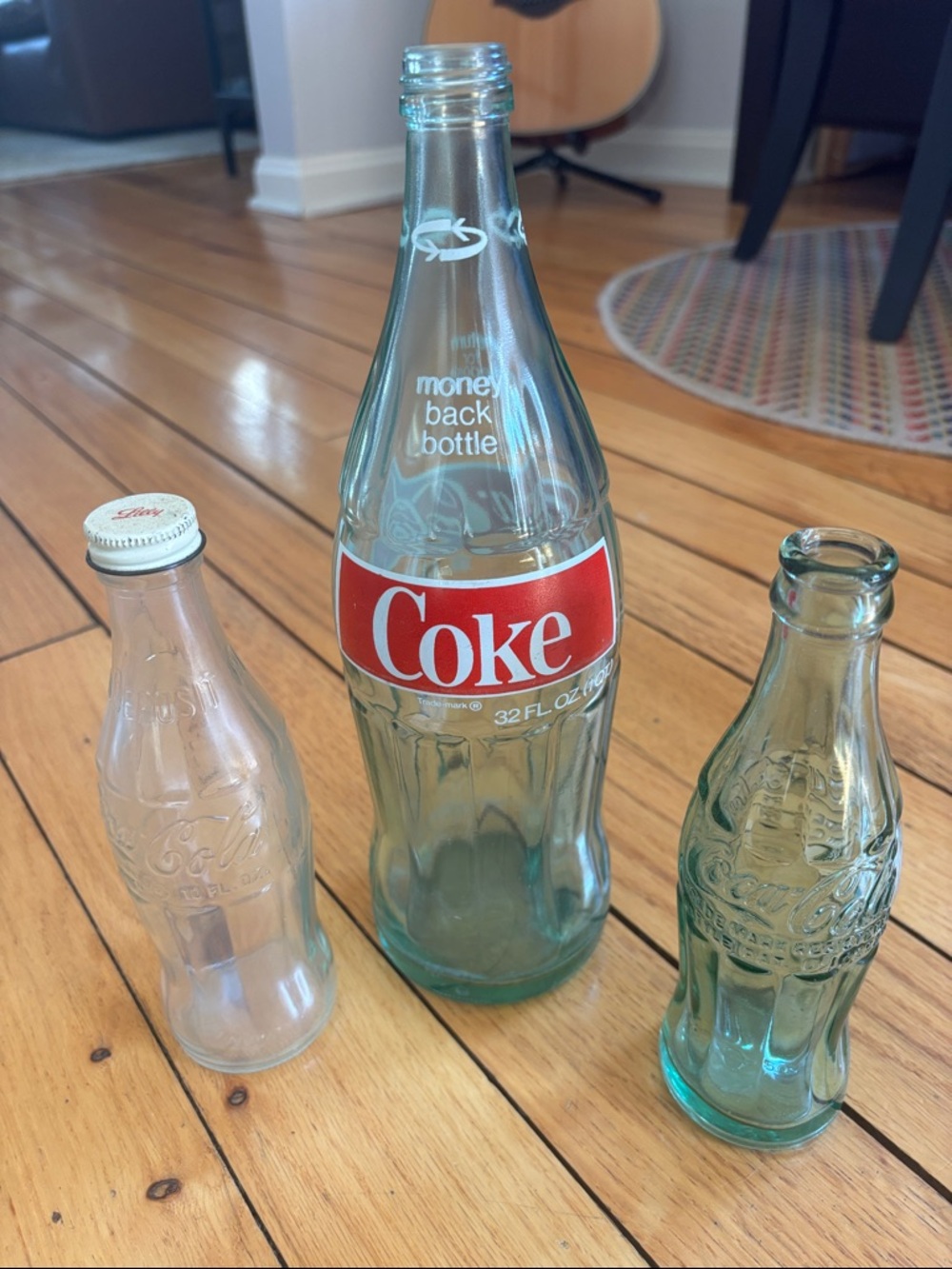 Vintage Coca Cola Glass Bottles